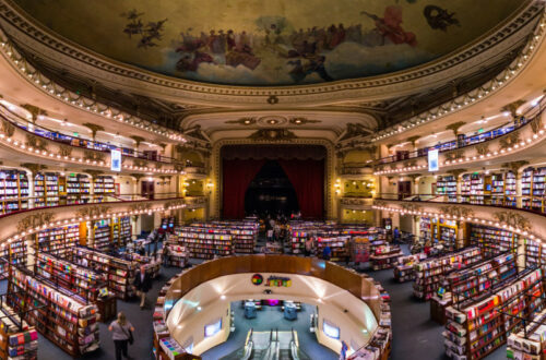 El Ateneo Biblioteca di Buenos Aires