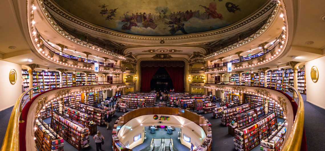 El Ateneo Biblioteca di Buenos Aires