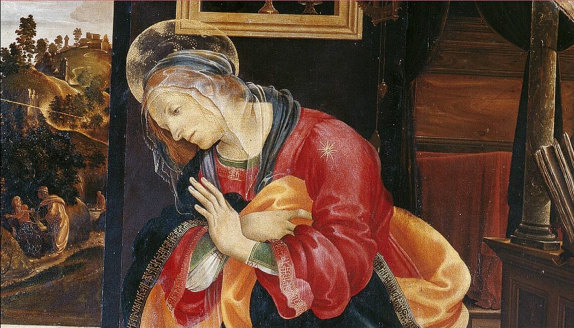 L’Annunciazione” di Filippino Lippi