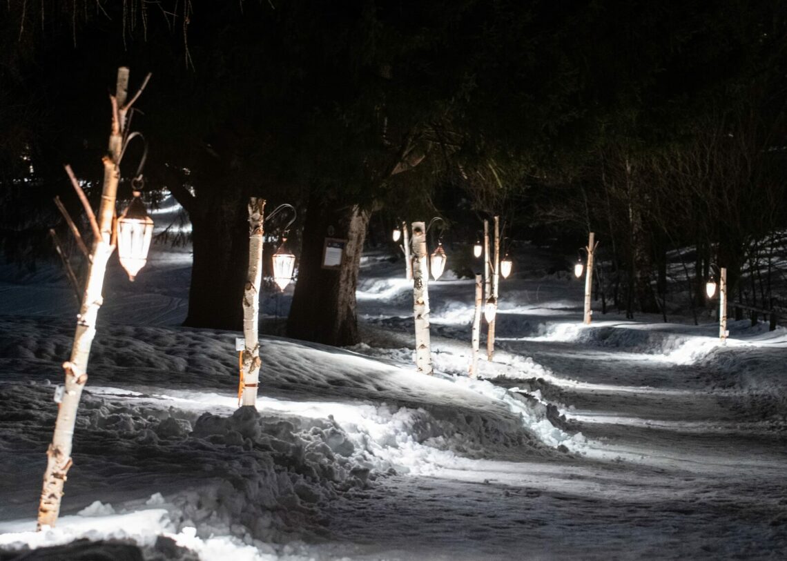 Sul Sentiero delle Lanterne a Crans-Montana: alla ricerca della stella Bella Lui