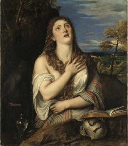 TIZIANO e bottega Maria Maddalena